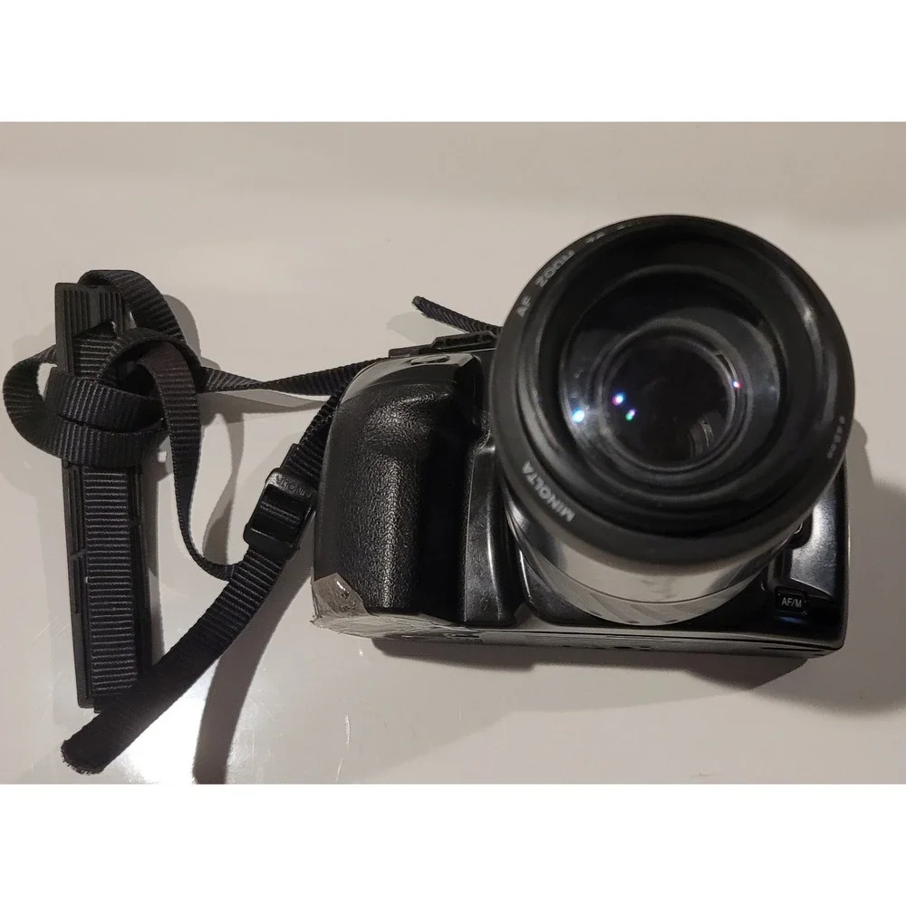 Minolta Maxxum 300si Black SLR Film Camera with 70-210mm Lens